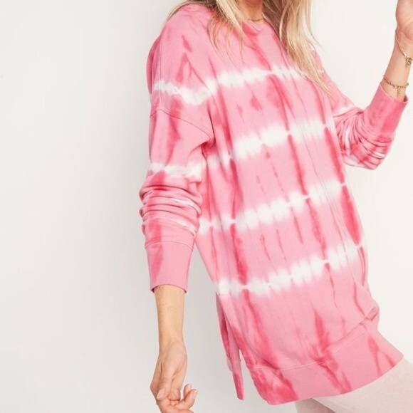Old Navy Women Long Sleeve Tye Dye Sweater Shirt Size M - Picture 1 of 10